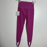 Beyond Yoga NWT Spacedye Well Rounded Stirrup Legging Magenta Heather Size Small Photo 7