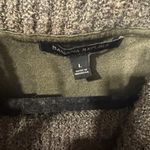 Banana Republic  Brushed Turtleneck Sweatshirt in olive green size large Photo 8