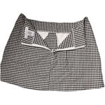 Urban Outfitters Outfitter Gingham Print Zipper Back  With Pockets Mini Skirt Sz S Photo 4