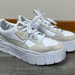 Puma Mayze Stack Cord Sneakers Shoes Size 10 Platform Chunky Leather Suede White Photo 0
