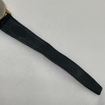 Vintage image sundial wrist watch unisex gold tone 32mm round quartz running Photo 6