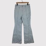 Free People We The  Womens Jeans Blue Florence Flare High Rise Stretch Size 32 Photo 2