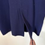 Green w Envy Women's Navy‎ Blue Dress Coat Large Purple Rich Winter Photo 8