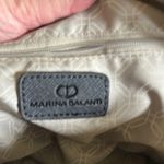 Black and Blue Tote with Geometric Design Photo 2