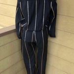 Maje Panti Striped Jacquard Jumpsuit Photo 10