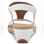 Style & Co Women's Step N Flex Vacanzaa Wedge Sandals- White Perforated- Size 7 Photo 1