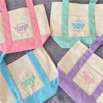 NWT Purple Trader Joe's Mini Tote Bag Photo 1