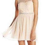 Anthropologie 🎉HOST PICK🎉 Beige Dress with gold flecks of shimmer Photo 0