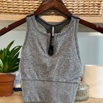 PINK - Victoria's Secret Victoria's Secret PINK Active Light Support Gray Sports Bra, S Photo 0