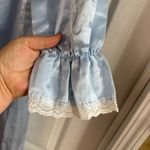 Jaclyn Smith Vintage Satin Look Lace Accent Gown Sz S. 7034 Photo 3