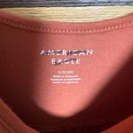 American Eagle Orange/Red Tank Dress Size Small Photo 5