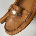 Coach Women's Fredric Closed Toe Tan Leather Loafers Size 8.5 Photo 4