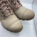 Sorel Boots Size 10.5 Joan Of Arctic Wedge Ankle Boot LL4931-264 Gray Leather Photo 1