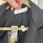 Anthropologie Bishop + Young Parker Black Blazer Gold Buttons Academia Size XXS Photo 3