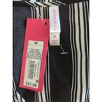 Xhilaration Women's Striped Faux Wrap Ruffle Dress Black White MED NWT Corporate Photo 7