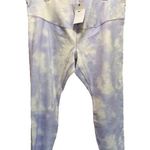 Nike  One White/Purple Tie Dye Crop Legging Women's Size 2X Mid Rise Training NWT Photo 0