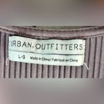 Urban Outfitters  L Ribbed Knit Crop Top in Mauve Photo 6