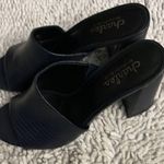 Charles David Charles by  Mule Platform Sandal Size 6 Navy Photo 1