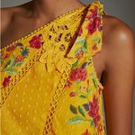 Farm Rio Flower Dream One-Shoulder Embroidered Blouse Yellow Multi Photo 16