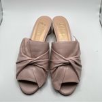 French Sole FS NY Womens Beach Mule 1083 heels size 8 EUC pink Photo 4