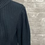 Lulus  Black Turtleneck Ribbed Sweater Photo 1
