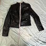 VERO MODA  Sheena Faux-Leather Moto Jacket Photo 5