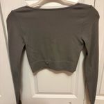 Garage  Long Sleeve Crop Top Photo 3