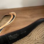 Tommy Bahama  Violine Espadrille 8.5 Black Tan Canvas Jute comfy walking flat Photo 7