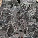 Vintage Tapestry Vest Abstract Pastel L Large Purple Photo 1