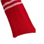 Umgee  S red white striped lightweight bell sleeve sweater coastal holiday casual Photo 2