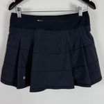 Lululemon Pace Rival Athletic Skirt 4” Black Size 6 Tall Photo 2