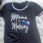 Love you a Beauty “Mama in the Making” T Shirt Black Size undefined Photo 0