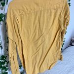 Flannel Button Up Gold Photo 1