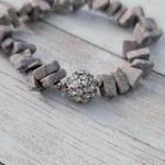 Stretch Bracelet Dusky Tones Brownish with Purple Undertones Photo 3