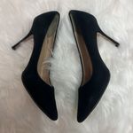 J.Crew  Black Suede Everly Pointed Toe Pumps Sz 6.5 BIN 13 Photo 4