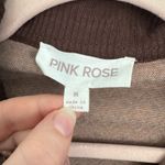 Pink Rose  Argyle Matching Crop Top and Skirt Photo 3