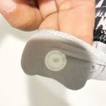 Lululemon  Energy Bra Black White Strappy Size 6 Athletic Workout Photo 3