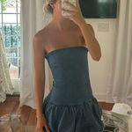 Edikted Denim Dress Photo 3