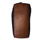 Ralph Lauren Black Leather Diamond Quilted Doctors Boston Duffle Bag Photo 6