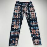 Oiselle  Spandos Tagless 3/4 Athletic Legging Tights Rear Window Print Size M Photo 2