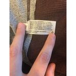 Knox Rose Women's Kimono Style Jacket Brown Tan Accents XS Mid-Length 3/4 Sleeve Photo 9