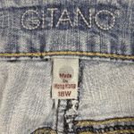 Vintage Gitano Baggy Cargo Jeans Size Size 18 (36") Skate Punk Denim 80s 90s Blue Photo 3