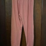 Mayfair the Label Self Love Club Jogger Sweatpants Pink Terry Size S Photo 5