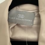 Tart Collections Women's Moto Jacket M Taupe Faux Leather Asymmetrical Zip Vegan Tan Size M Photo 4