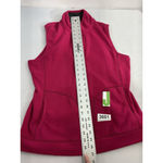 Old Navy Womans  Large Pink Full Zip Fleece Vest Photo 5