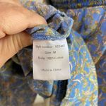 XIRENA Lori Floral Lightweight Smocked Mini Dress Size M Blue Photo 9