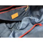 Tommy Hilfiger  Tote Bag Signature Monogram Canvas Leather Trim Tan Photo 5