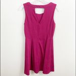 LC Lauren Conrad Lauren Conrad Maroon Fit And Flare Dress Photo 5