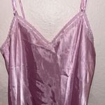 Morgan Taylor Pink Satin Slip Dress Elegant Pastel Photo 3