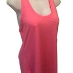 Lucy Activewear Lucy Tech Logo Flow Racerback Tank Pink Sz. M Moisture Wicking a Yoga Work-Out Photo 2
